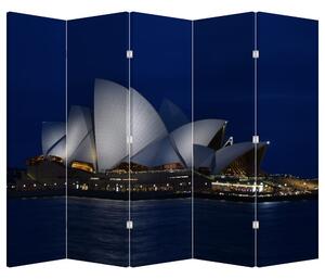 Paraván - Éjszakai Sydney (210x170 cm)