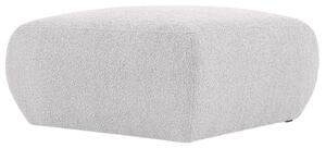 Szürke bouclé lábtartó Windsor & Co Lola 75 x 75 cm