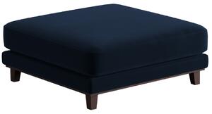 Windsor & Co Leon Royal Blue bársony lábtartó 108 x 108 cm