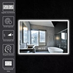 HD Hongkong Duo Loft Beton 120 komplett fürdőszoba bútor szett fali mosdószekrénnyel, dupla fekete slim mosdóval, tükörrel és magas szekrénnyel