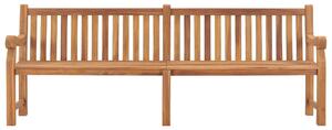VidaXL tömör tíkfa kerti pad 228 cm