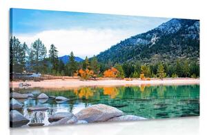 Kép tó szép természetben