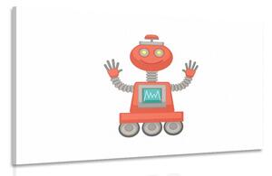 Kép piros robot