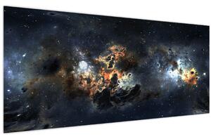 Kép - Az Univerzum a Nebulával (120x50 cm)