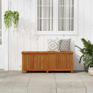 VidaXL tömör akácfa kerti tárolóláda 150 x 50 x 58 cm