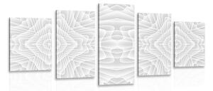 5 részes kép kaleidoszkópos minta