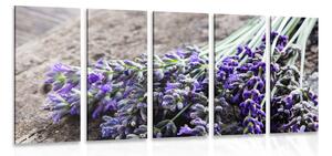 5 részes ké levandula csokor