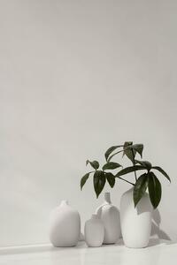 Ceola váza 21 cm fehér