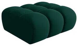 Windsor & Co Halley palack zöld bársony lábtartó 94 x 94 cm