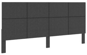 VidaXL sötétszürke szövet fejvég 200 x 200 cm