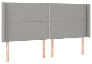 VidaXL LED-es Ágytámlá - Szövet - 183cm