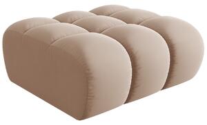 Windsor & Co Halley Bézs bársony lábtartó 94 x 94 cm