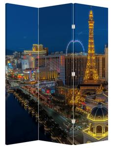 Paraván - Éjszakai Las Vegas (126x170 cm)