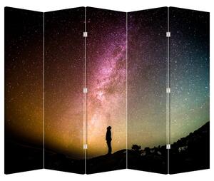 Paraván - égbolt tele csillagokkal (225x180 cm)