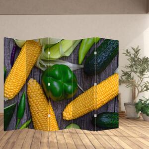 Paraván - Zöldség (210x170 cm)