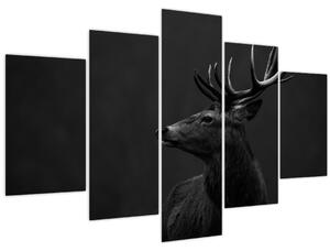 Kép - Egy szarvas portréja (150x105 cm)