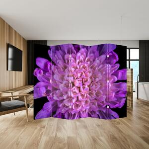 Paraván - Részletes virág (210x170 cm)