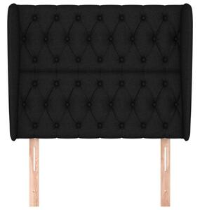 Fejtámla - Szárnyas - Szövet - 93x23x118/128cm