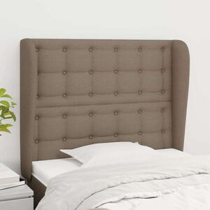VidaXL Szövet Fejtámla Szárnyakkal - 83x23x118/128cm
