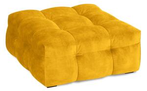 Vesta sárga bársony puff - Windsor & Co Sofas
