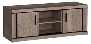 TV-állvány Lorelie 111, Laminált forgácslap, 53x137x44cm, Triufel tölgy