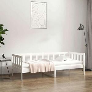 VidaXL fehér tömör fenyőfa kanapéágy 90 x 190 cm