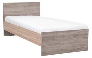 Miami egyszemélyes ágy 90x200 cm yorki tölgy-sonoma tölgy