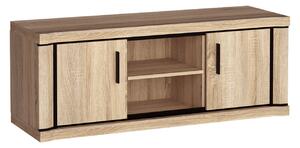TV-állvány Lorelie 111, Laminált forgácslap, 53x137x44cm, Sonoma tölgy