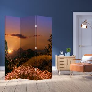 Paraván - Természet naplementekor (126x170 cm)