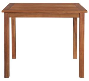 VidaXL tömör akácfa kerti asztal 85 x 85 x 74 cm
