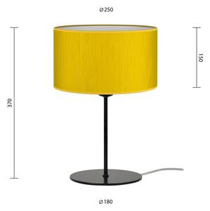 Doce S sárga asztali lámpa, ⌀ 25 cm - Bulb Attack