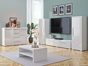 TV asztal Alyce Typ 41 (magasfényű fehér)). 1030458