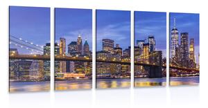 5-részes kép csodás Brooklyn-i híd