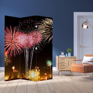 Paraván - Tűzijáték (126x170 cm)