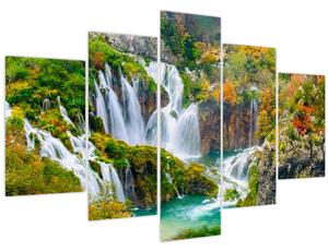 Kép - Plitvicei-tavak Nemzeti Park (150x105 cm)