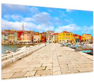 Kép - Poreč régi isztriai városa, Horvátország (90x60 cm)