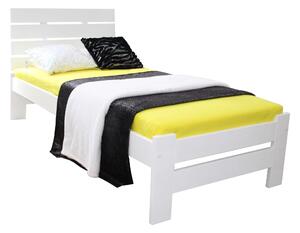 LULA egyszemélyes ágy 90x200 - fehér