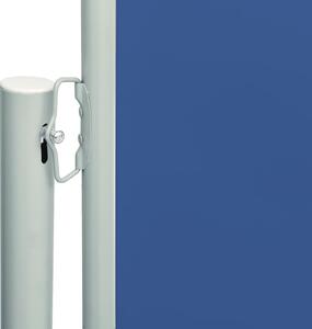 VidaXL kék behúzható oldalsó terasznapellenző 200 x 600 cm