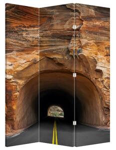 Paraván - alagút a sziklaban (135x180 cm)