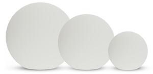 3db-os kültéri dekorációs gömblámpa szett Ø30-40-60cm fehér E27 Milagro Globo