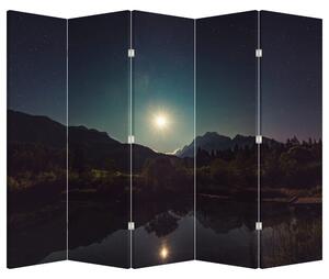 Paraván - éjszakai égbolt (210x170 cm)