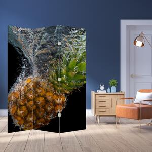Paraván - Ananász a vízben (126x170 cm)