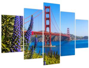 Kép - Golden Gate híd, San Francisco (150x105 cm)