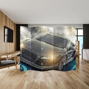 Paraván - Audi autó képe - szürke (210x170 cm)
