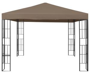 VidaXL tópszínű pavilon 3 x 3 m