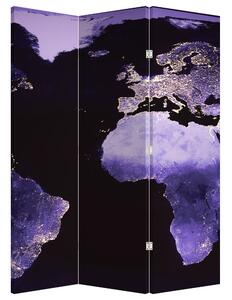 Paraván - Föld az űrből (126x170 cm)