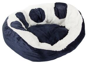 PAWNEST kék plüss kutya/macska ágy 60 cm