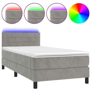 Bársony Ágy LED-del - 100x200 cm