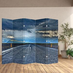 Paraván - vihar az úton (210x170 cm)