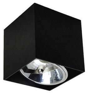 Boxzl zuma line mennyezeti lámpa kocka elforgatható fényforrás 1x g9 fekete